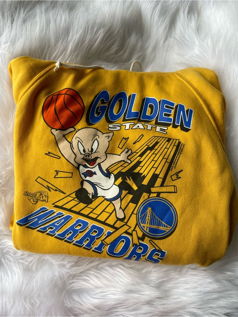 Golden State Warriors Space Jam hoodie